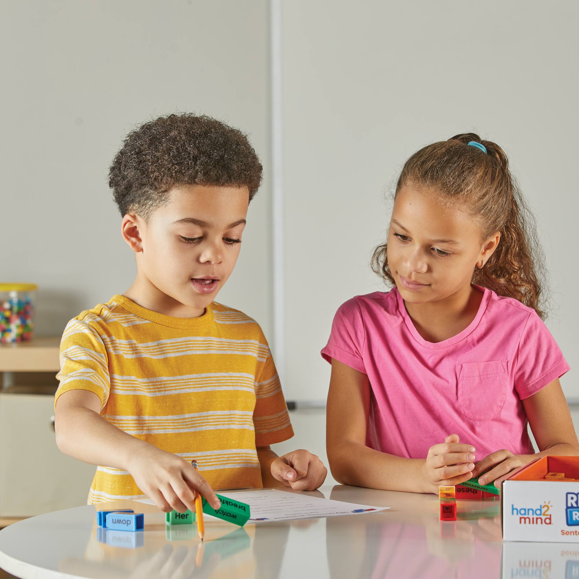 hand2mind Reading Rods® Sentence Construction Set